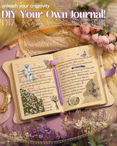 Hi! Sci journal set including pearl pen and ribbon bookmark