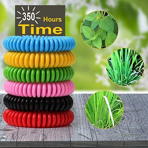 Detailed view of BugBand natural essential oil repellent wristband