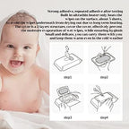 Side profile of Goshyda baby wipe warmer showing compact design