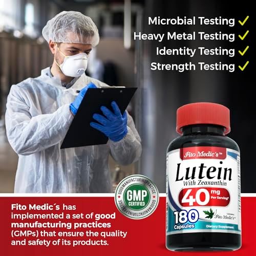 Fito Medic's Zeaxanthin botanical formula bottle cap and seal