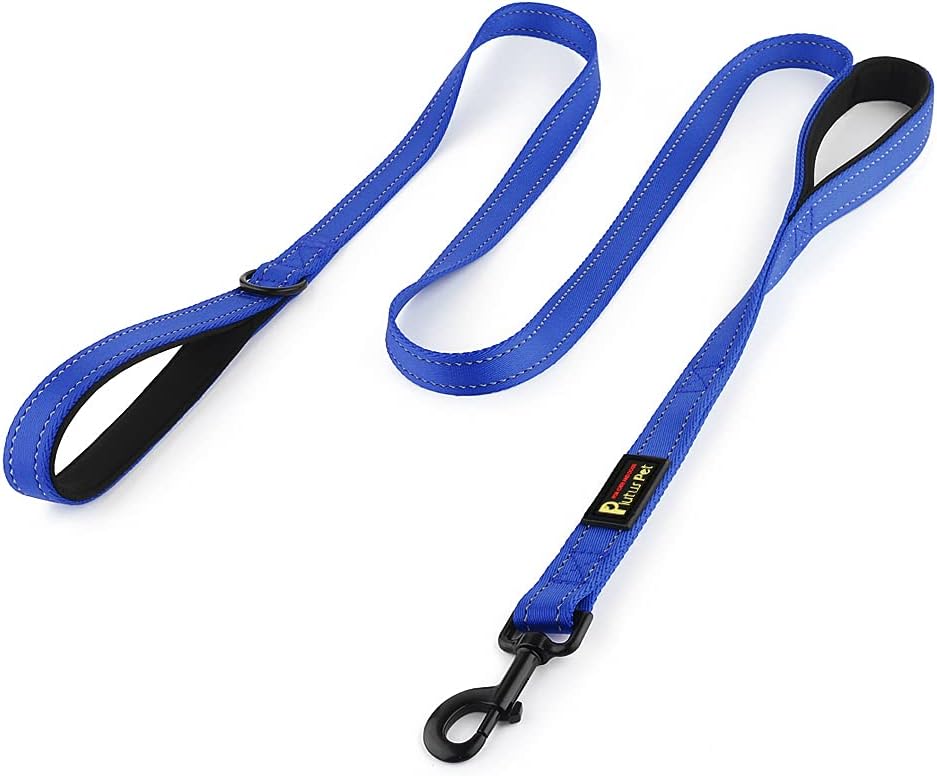 Plutus Pet Double Handle Dog Leash 6ft Long, Padded 2 Handle, Heavy Duty, Reflective Training Leash for Medium Large Dogs, Dual Handle Lead (Pink) - Image 9