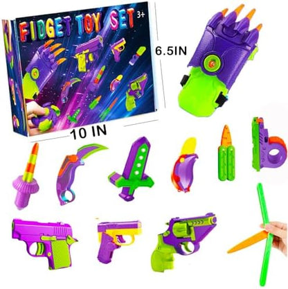 Miniature three dimensional printed gravity toy pistol showing the mechanical spring chamber detail