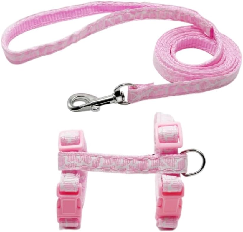 Adjustable straps detail on purple small pet walking harness