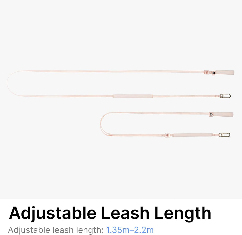 BuddyArmor cat leash in linen color
