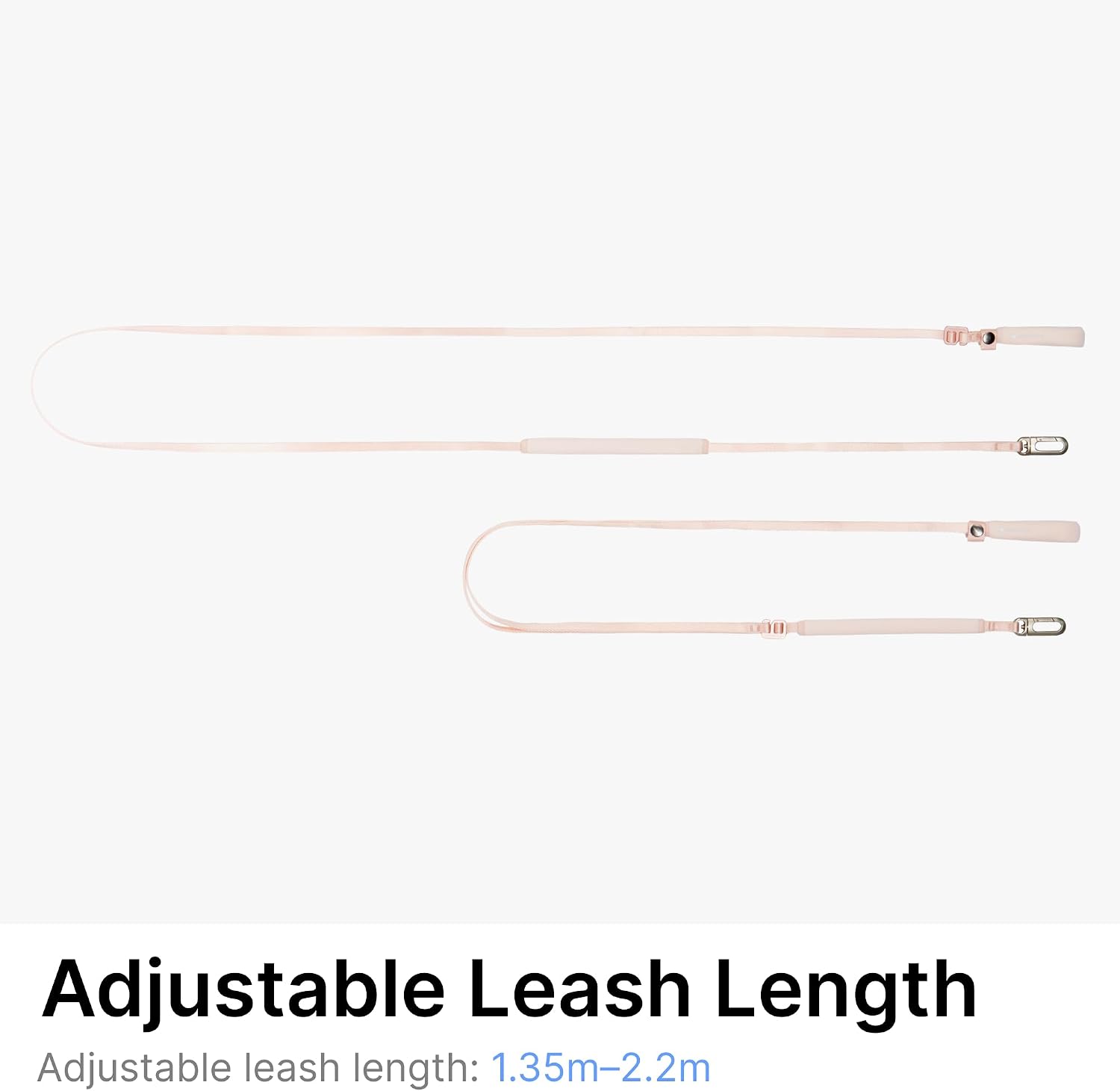BuddyArmor cat leash in linen color