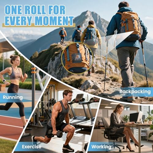 Sixteen feet long moleskin padding roll for runners and walkers.