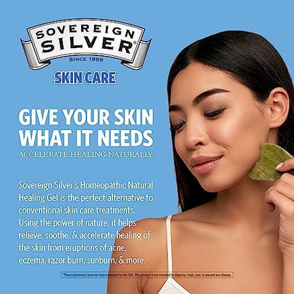 Dermatologist tested silver gel for eczema and inflammation relief.