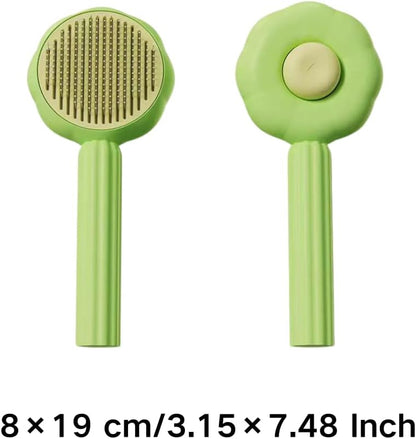 KAYNO small animal hair cleaner comb removing loose fur from a kitten