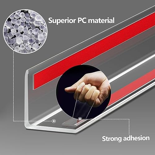 Self-adhesive backing detail on Awvob wall corner protectors