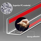 Self-adhesive backing detail on Awvob wall corner protectors