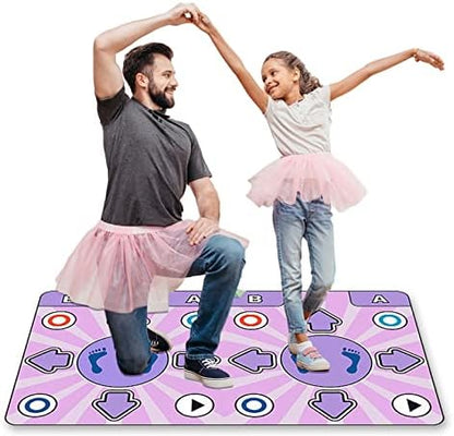 Fabater dance mat connected to TV for family fitness