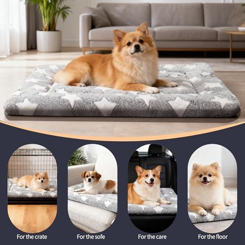 Dog Bed Mat - Soft & Comfortable Dog Kennel Pad for Crate - Durable Crate Bed & Mat for Dogs & Cats - Ideal for Crate, Kennel, and Home Use - Image 5