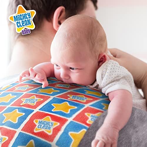 Mighty Clean Baby 18 count boxed changing liners display