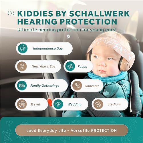 Schallwerk toddler noise cancelling headphones side profile