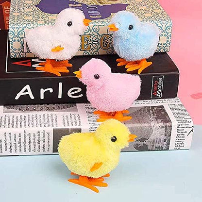 Eco friendly child safe plush jumping toys set spread out on a white surface