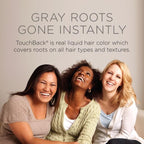 TouchBack gray root touch up applicator package contents highlighting the skin shield comb