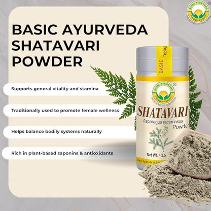 Ayurvedic herbal powder for women hormonal balance and lactation support close up