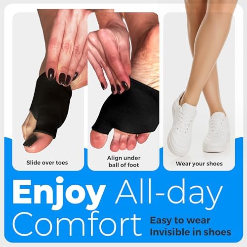 Authentic VISMOS imported packaging for metatarsal pads featuring women and men sizing information.