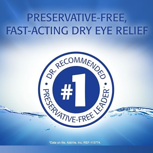 Refresh Classic preservative-free single use vials for sensitive eyes.