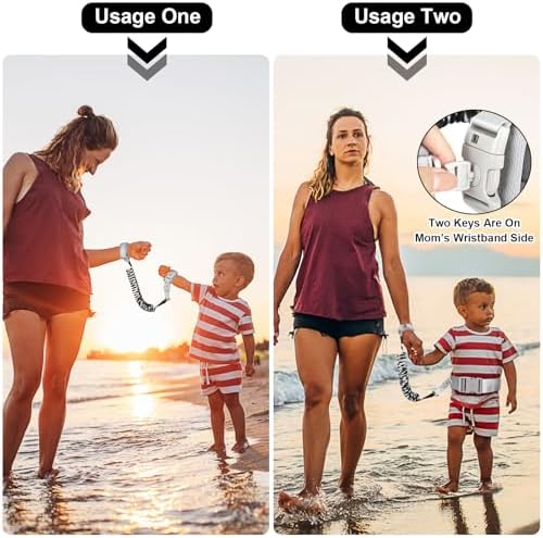 Accmor anti lost wrist link attached to childs wrist