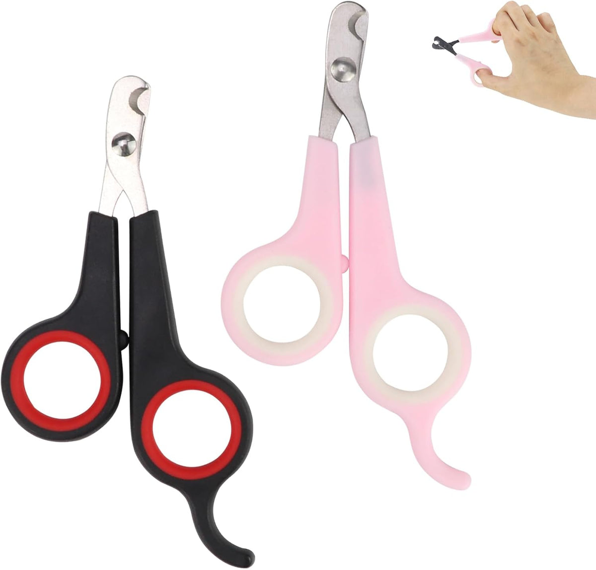 Beaphar pet nail clippers front view professional stainless steel grooming tool