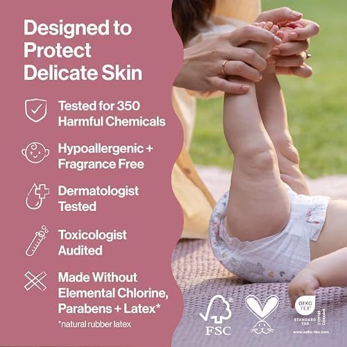 The Honest Company Clean Conscious Diapers packaging details