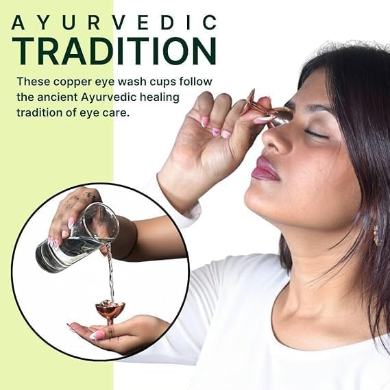 WITSOUL eye wash cup set used for reducing digital eye strain