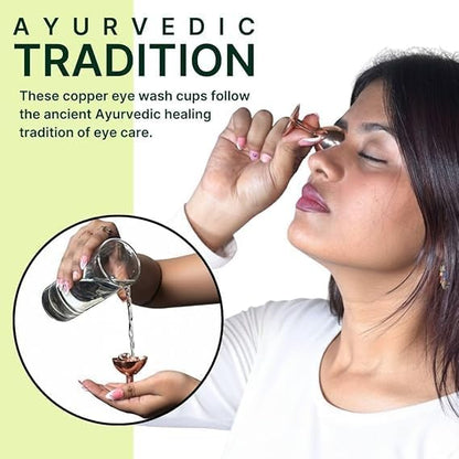 WITSOUL eye wash cup set used for reducing digital eye strain
