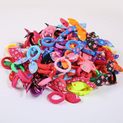 Durable nylon elastic bands on Xima rabbit ear pet bows