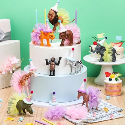 Full set of safari theme party cake decorations