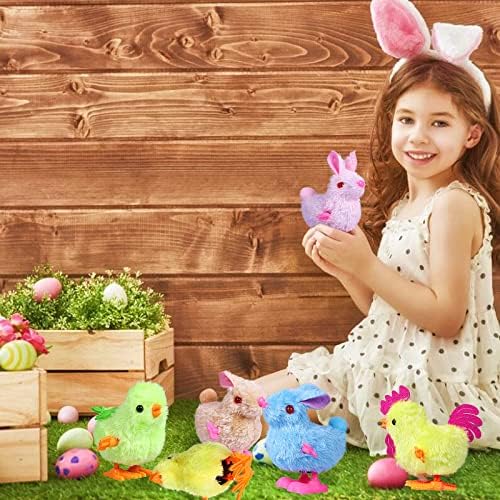 Complete twelve piece pack of battery free clockwork animal toys displayed together