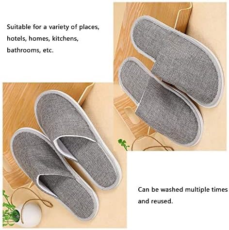 Non-slip sole detail of Uilb hotel style slippers