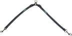 Caldwell's Pet Supply Co. black reflective twin dog splitter accessory package view.