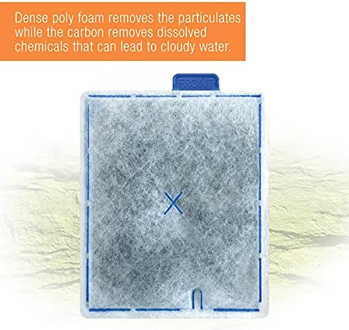 Zilla internal filter size forty compatible replacement cartridge kit