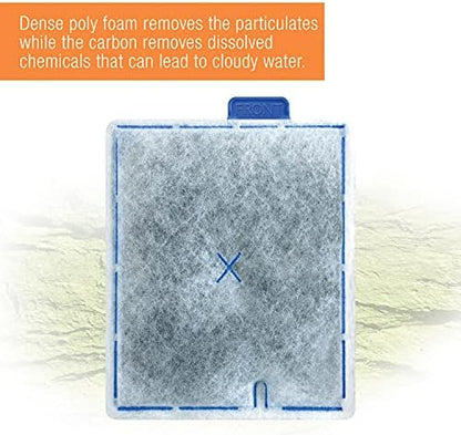 Zilla internal filter size forty compatible replacement cartridge kit