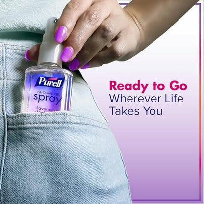 PURELL Hand Sanitizer Spray, Infused with Essential Oils, Scented Variety Pack, 2 fl oz Travel-Size Bottle (Pack of 6) - 2026-04-ECMP - Image 6