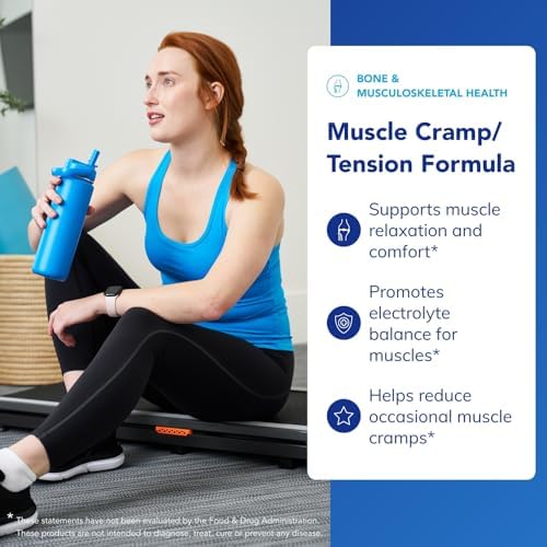 Pure Encapsulations electrolyte and herbal muscle relaxation supplement supplement facts panel