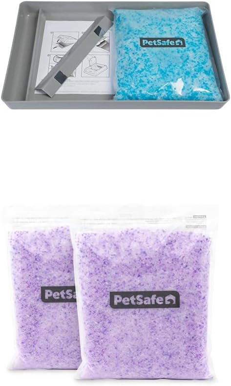 PetSafe ScoopFree 4.3 lb Bags (2 Pack) Premium Crystal Cat Litter - Outperforms Clay Litter - Refill Packs - Reusable Tray Compatible - Fresh Scent - Image 14