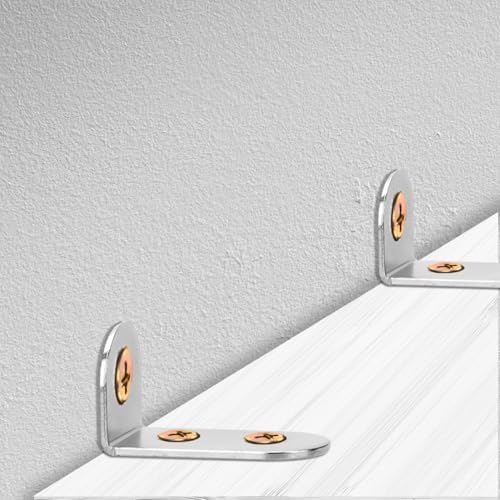 Close up of the durable stainless steel mounting plates for baby proofing protection
