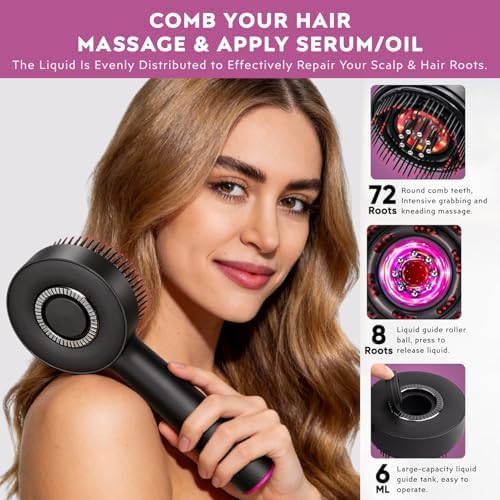 Flexi Madhav electric hair care tool showing oil applicator reservoir opening