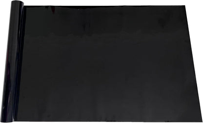 XCNO Black Aquarium Background front view of static cling vinyl backdrop