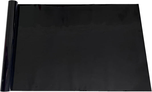 XCNO Black Aquarium Background front view of static cling vinyl backdrop