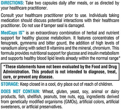 XYMOGEN MedCaps IS authentic USA imported insulin support supplement bottle