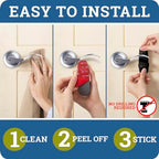 Installation demonstration of Wappa Baby door lock