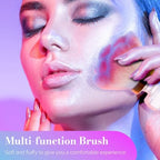 Side view of MelodySusie professional nail art dusting brush