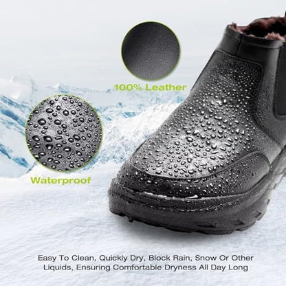 Textured outsole of OrthoComfoot boots highlighting the non-slip grip for winter safety.