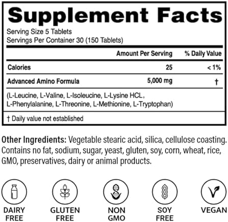Advanced Amino Formula essential amino acid supplement for muscle recovery