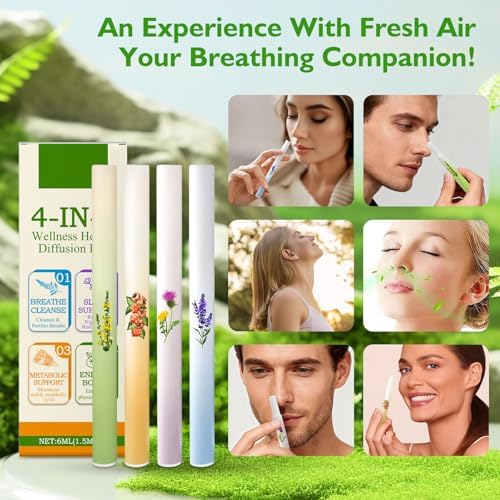 Pure Botanicals 4-pack wellness bundle displaying the energy focus relax and sleep support variant packaging labels