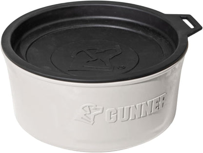 GUNNER Dog Bowl with Spill-Proof Travel Lid- K9 Companion Food & Water Bowl, Lightweight Rust-Proof & Shock Resistant Stackable, Leak Resistant Nesting Lid, (Tan) - Image 11
