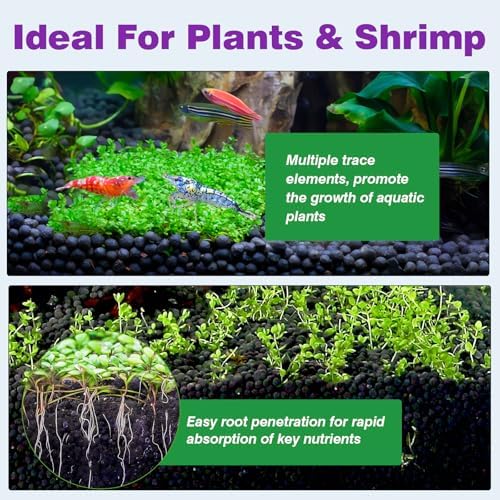 Hygger CO2 aquarium substrate for shrimp and plants